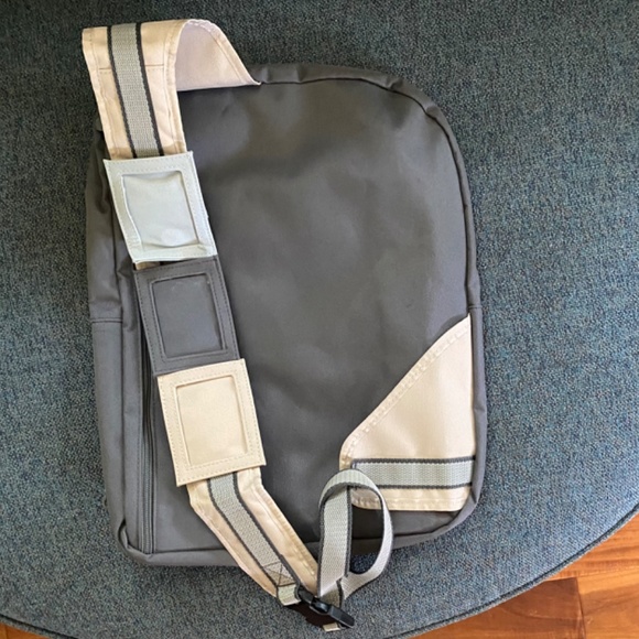 Stylish Gray and Cream Women's Bag - Picture 2 of 8